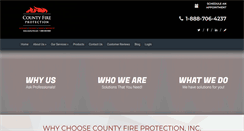 Desktop Screenshot of county-fire.com